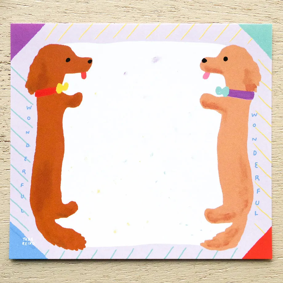 Dog Year Reiko Tada Memo Pad · Cozyca