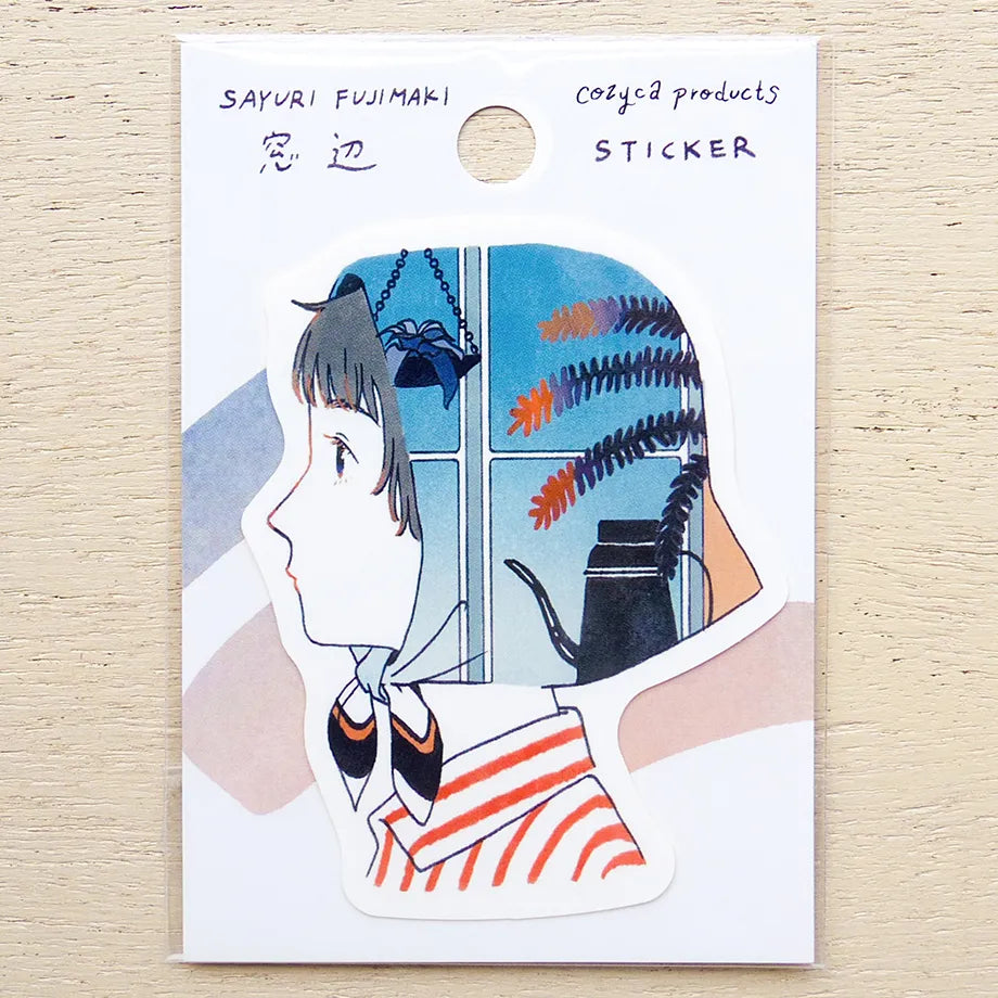 Window Sayuri Fujimaki Sticker · Cozyca