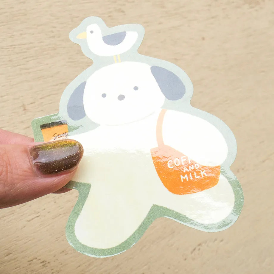 Mame to Go Mariko Fukuoka Sticker · Cozyca