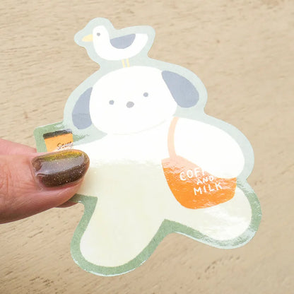 Mame to Go Mariko Fukuoka Sticker · Cozyca