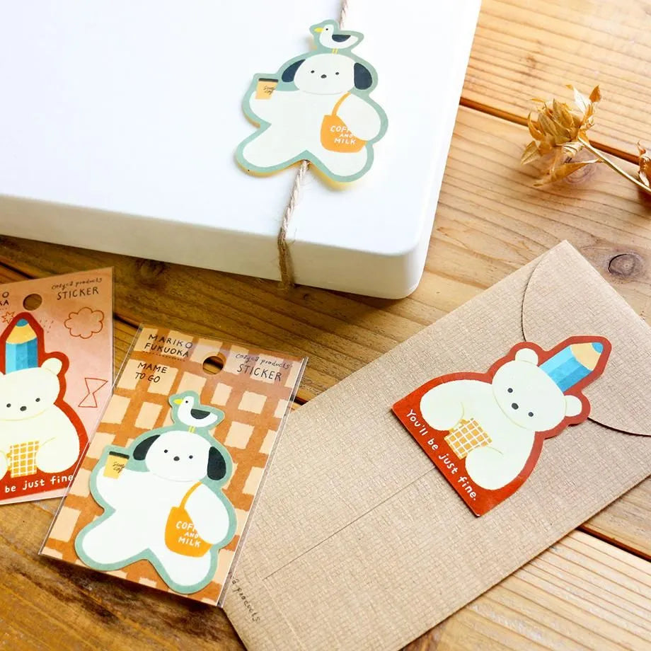Shirokuma Mariko Fukuoka Sticker · Cozyca