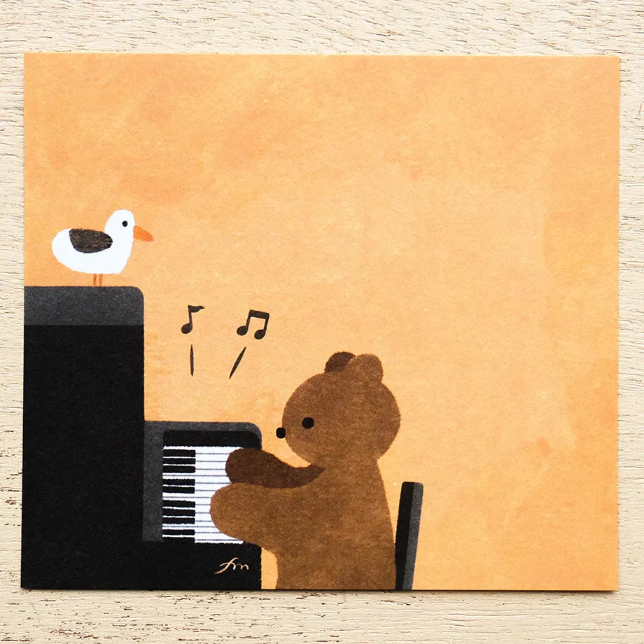 Let it Flow Mariko Fukuoka Memo Pad · Cozyca