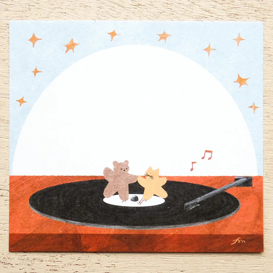 Let it Flow Mariko Fukuoka Memo Pad · Cozyca