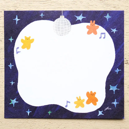 Let it Flow Mariko Fukuoka Memo Pad · Cozyca