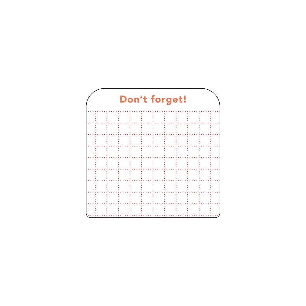 Isshoni. To Do Sticky Notes Film S RD: Red・Daigo