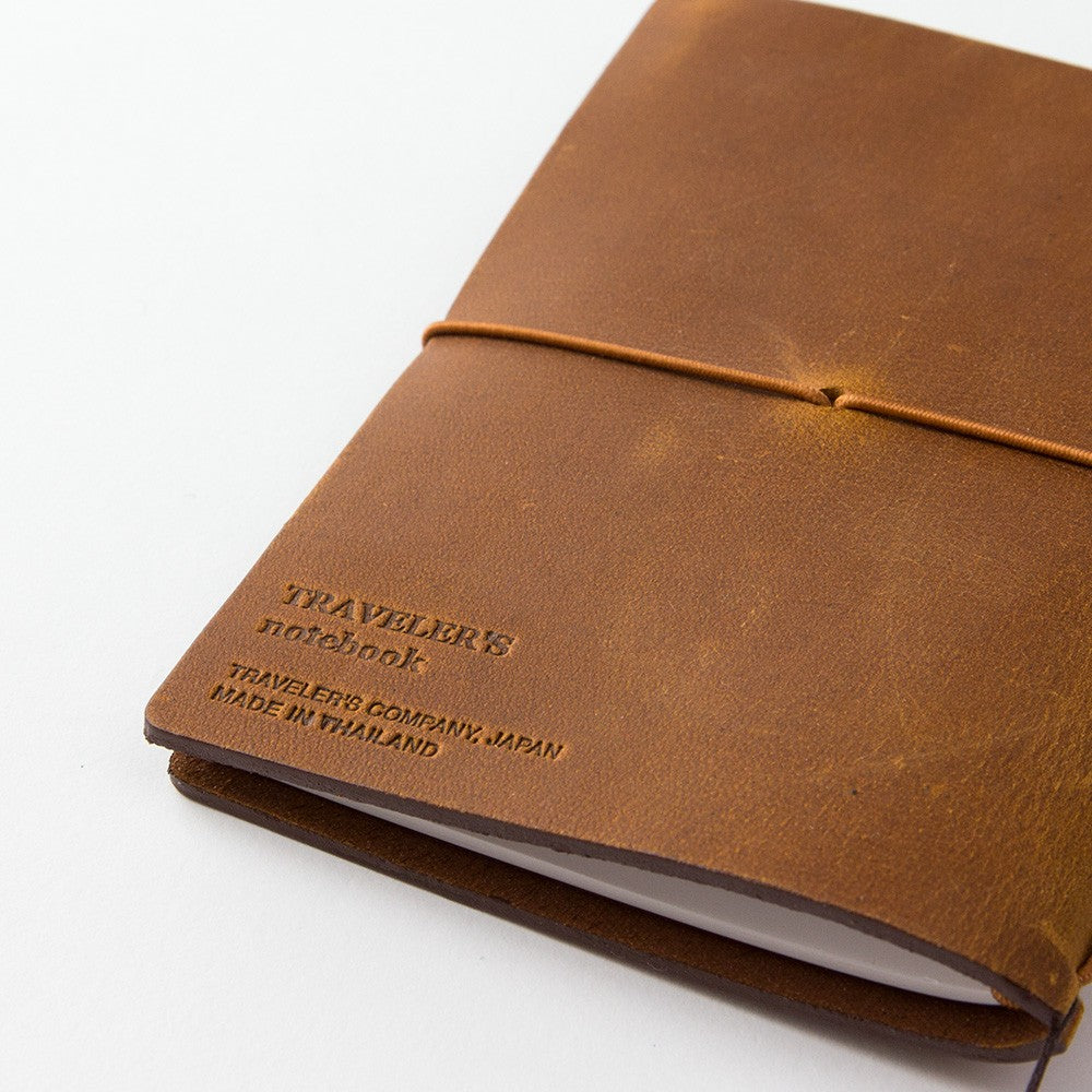 TRAVELER'S Notebook Camel《Passport Size》