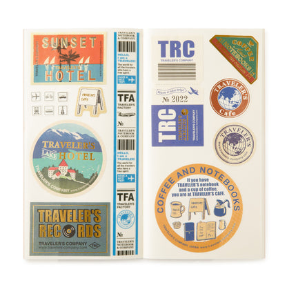 TRAVELER'S Notebook 031 Sticker Release Paper