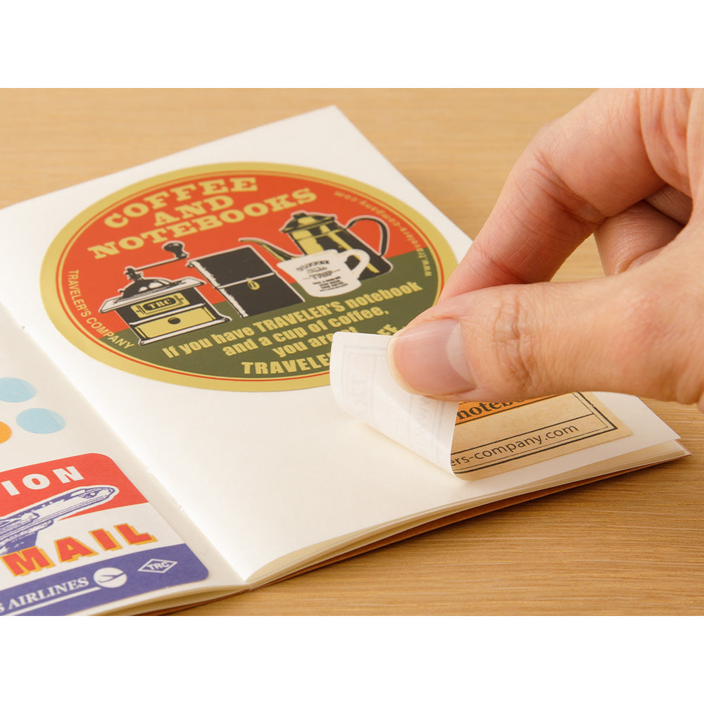 TRAVELER'S Notebook 017 Sticker Release Paper《Passport Size》