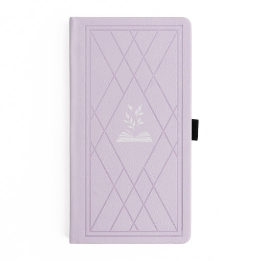 Vintage Library in Lilac Dot Grid Notebook · Archer & Olive