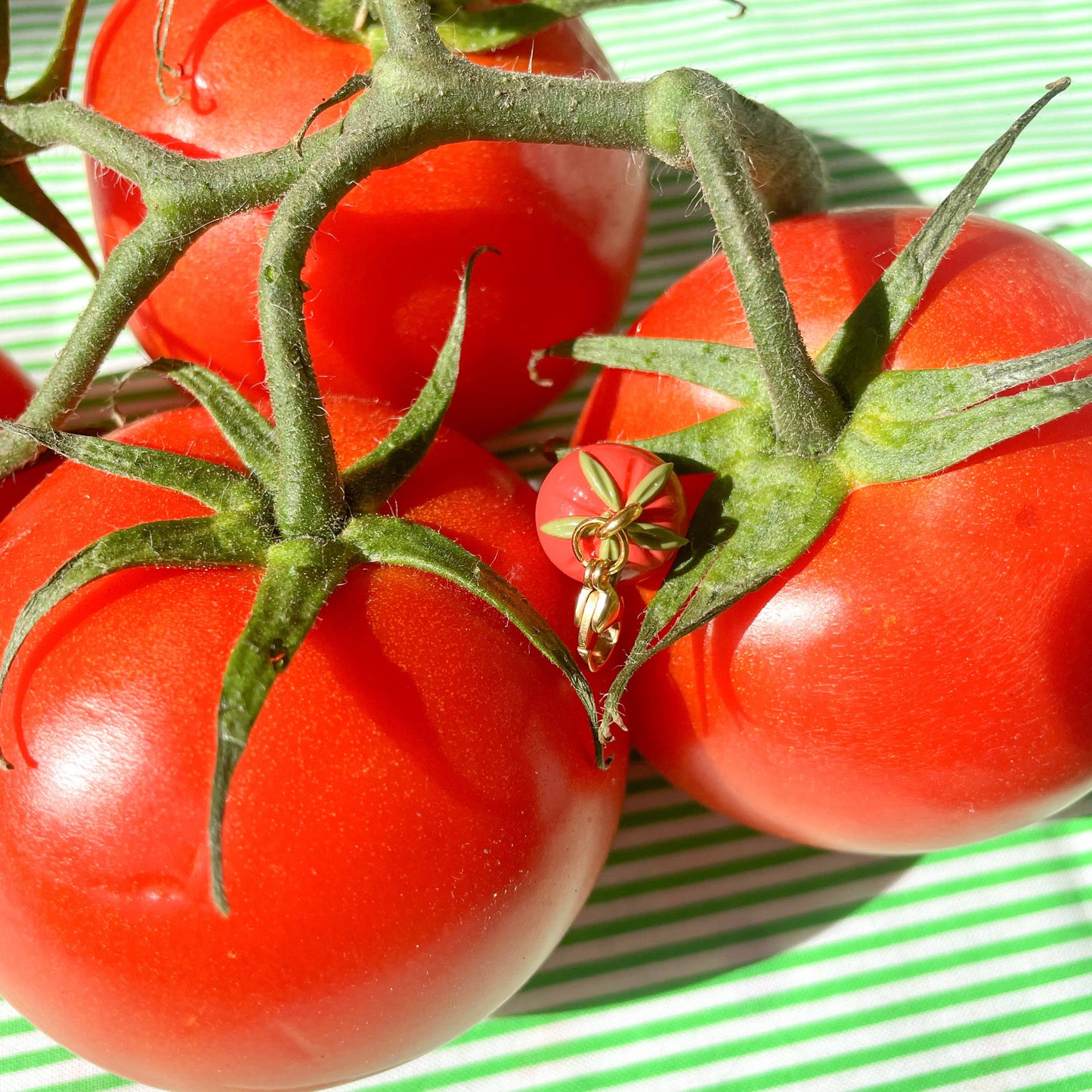 Tomato Bag Charm · Bold Blossom Shop