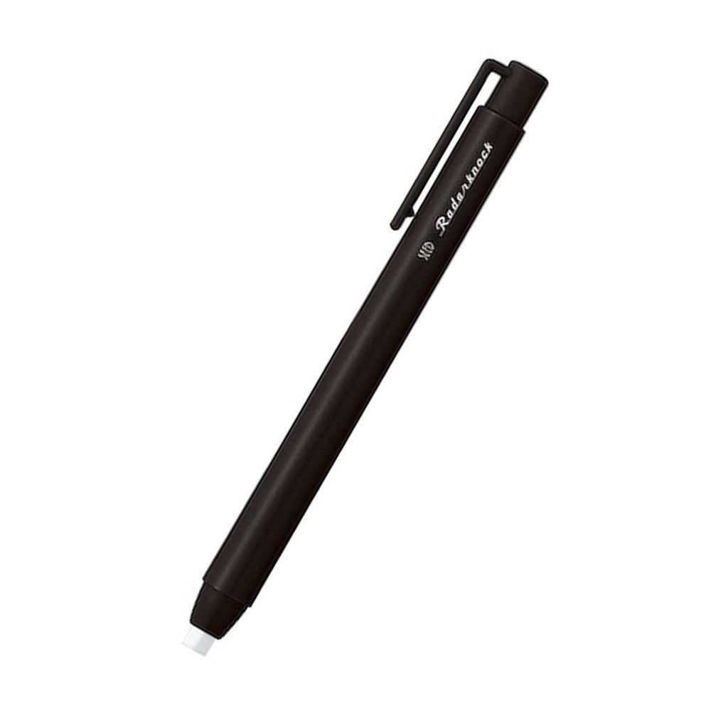 SEED Radar Black Knock Push Eraser