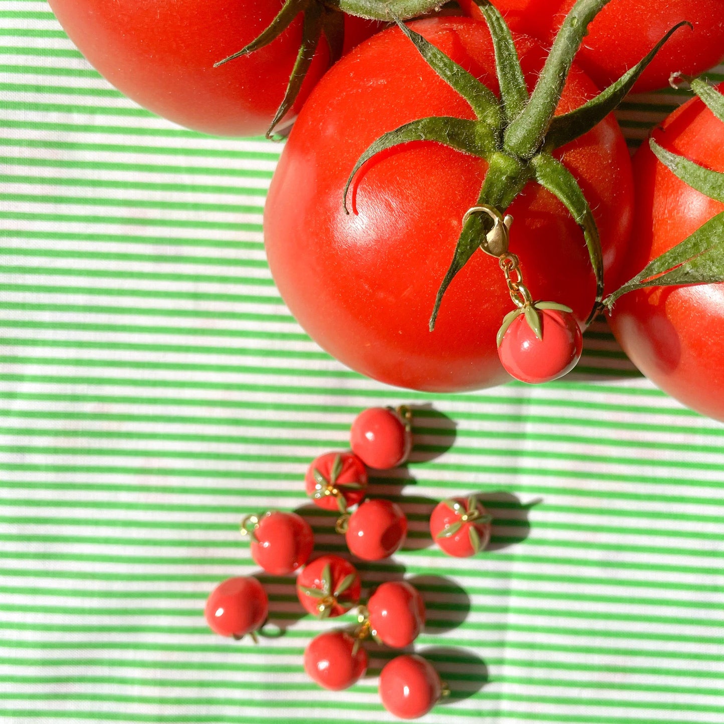 Tomato Bag Charm · Bold Blossom Shop