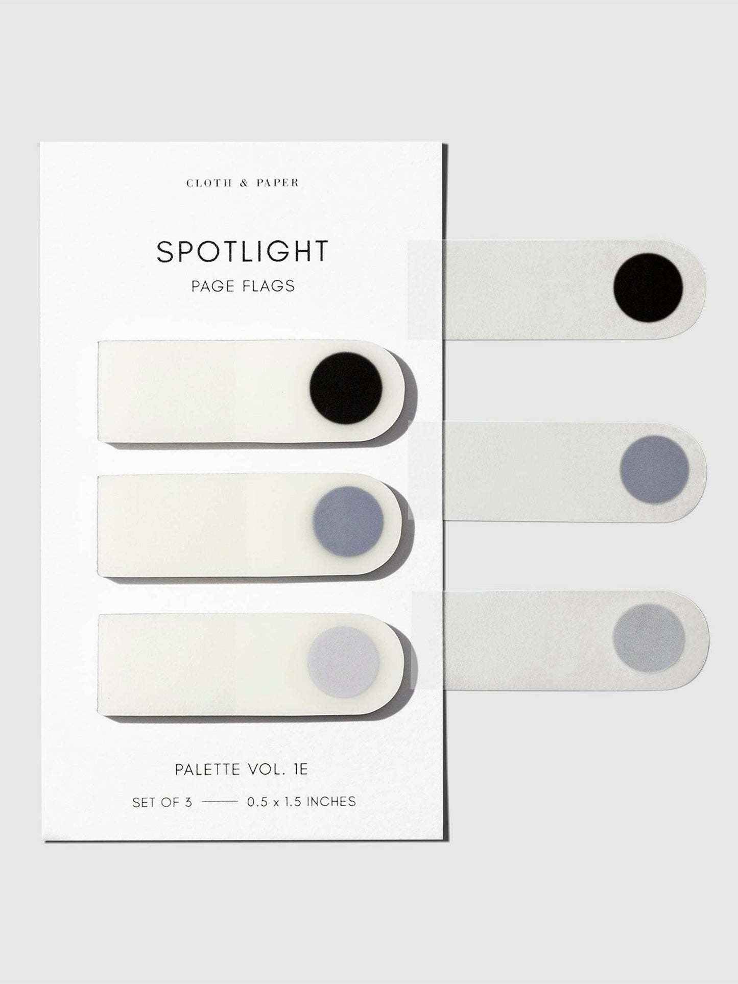 Vol. 05 Spotlight Page Flag Set · Cloth & Paper