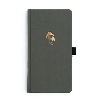 Mushrooms A5 Slim Dot Grid Notebook · Archer & Olive