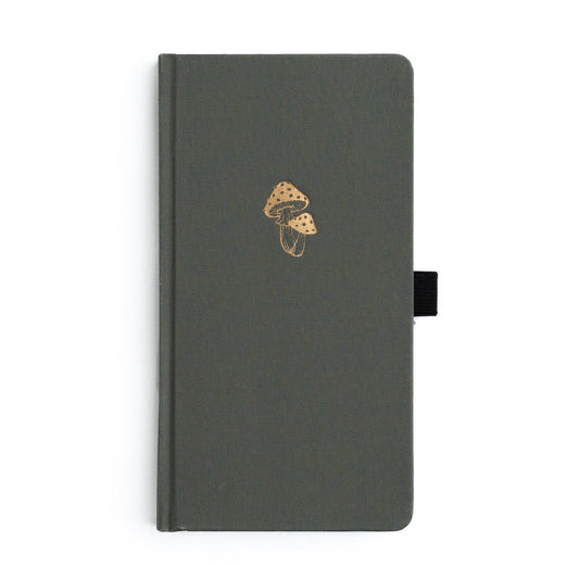Mushrooms A5 Slim Dot Grid Notebook · Archer & Olive
