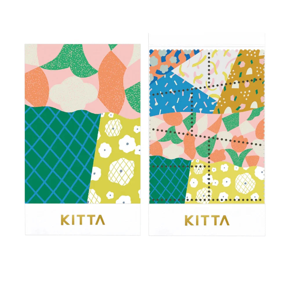 Patchwork Stamps KITTA Washi Tape · King Jim