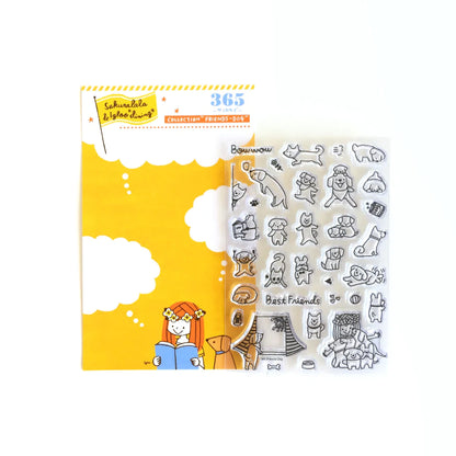 365: Dog Friends Clear Stamps · Sakuralala