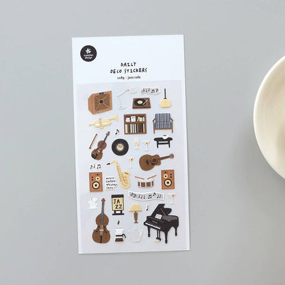 Jazz Café (1189) Sticker Sheet · Suatelier Design