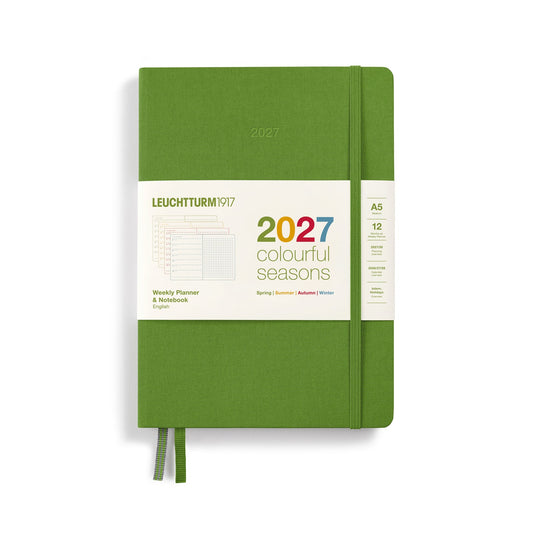 2027 A5 Colorful Seasons Weekly Planner & Notebook · Leuchtturm1917