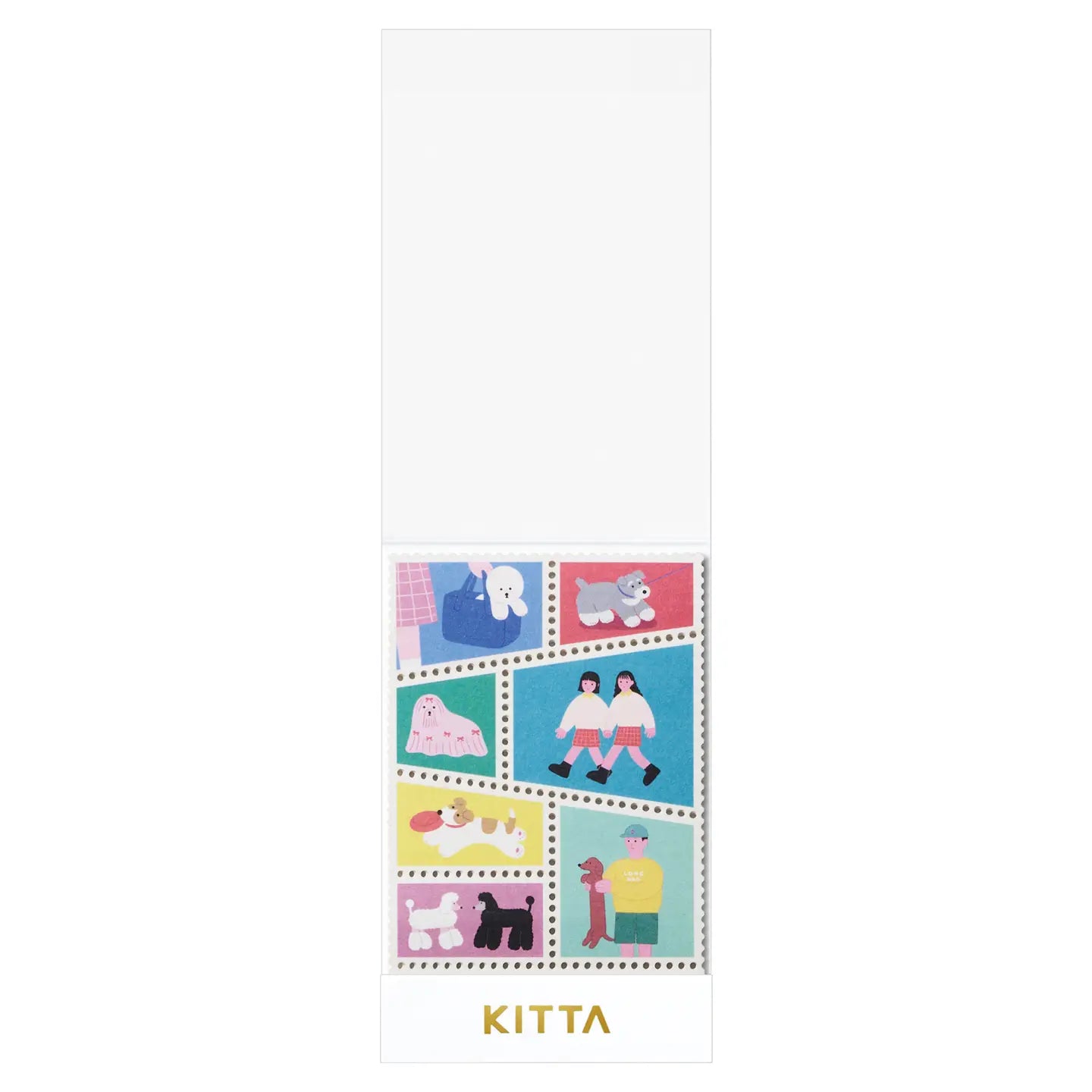 Dog Stamps KITTA Washi Tape · King Jim