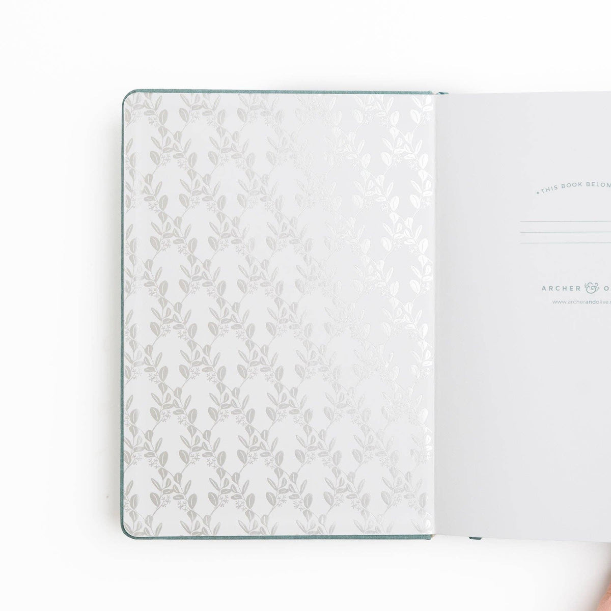 Limited Edition Eucalyptus Notebook · Archer & Olive