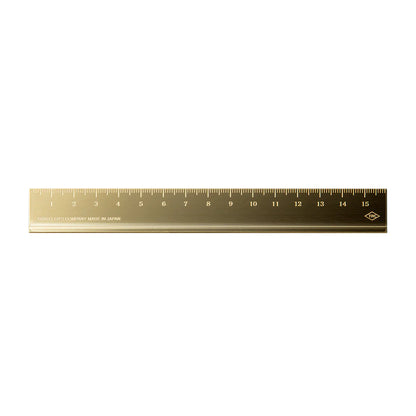 TRAVELER'S Company 15cm Brass Ruler
