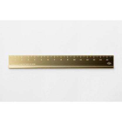 TRAVELER'S Company 15cm Brass Ruler