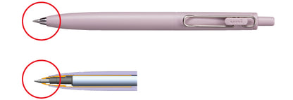 uni One F Gel Pen Earth Texture Colors