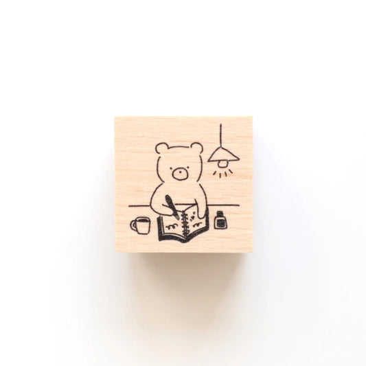 kuma hahaTecho Time Rubber Stamp · forme.