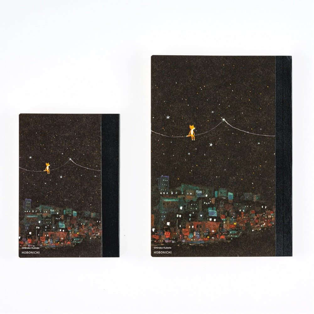 Hobonichi Hiroko Kubota: Another Night of Falling Star Sparklers Graph Notebook