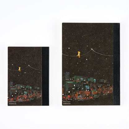 Hobonichi Hiroko Kubota: Another Night of Falling Star Sparklers Graph Notebook