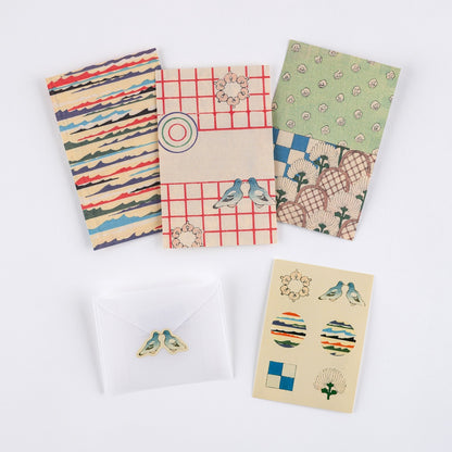 Unsodo Bijutsukai Mini Letter Set · Hobonichi