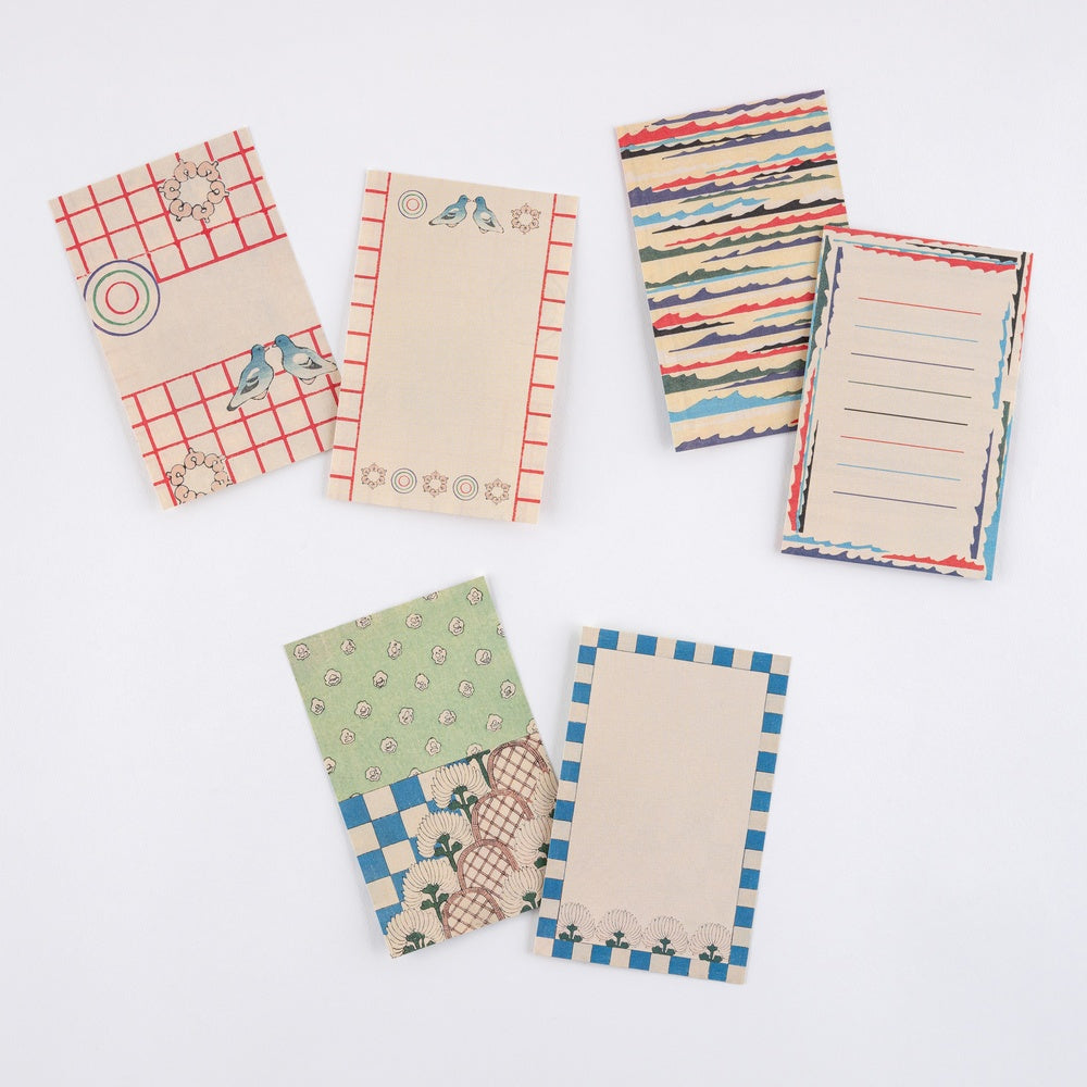Unsodo Bijutsukai Mini Letter Set · Hobonichi