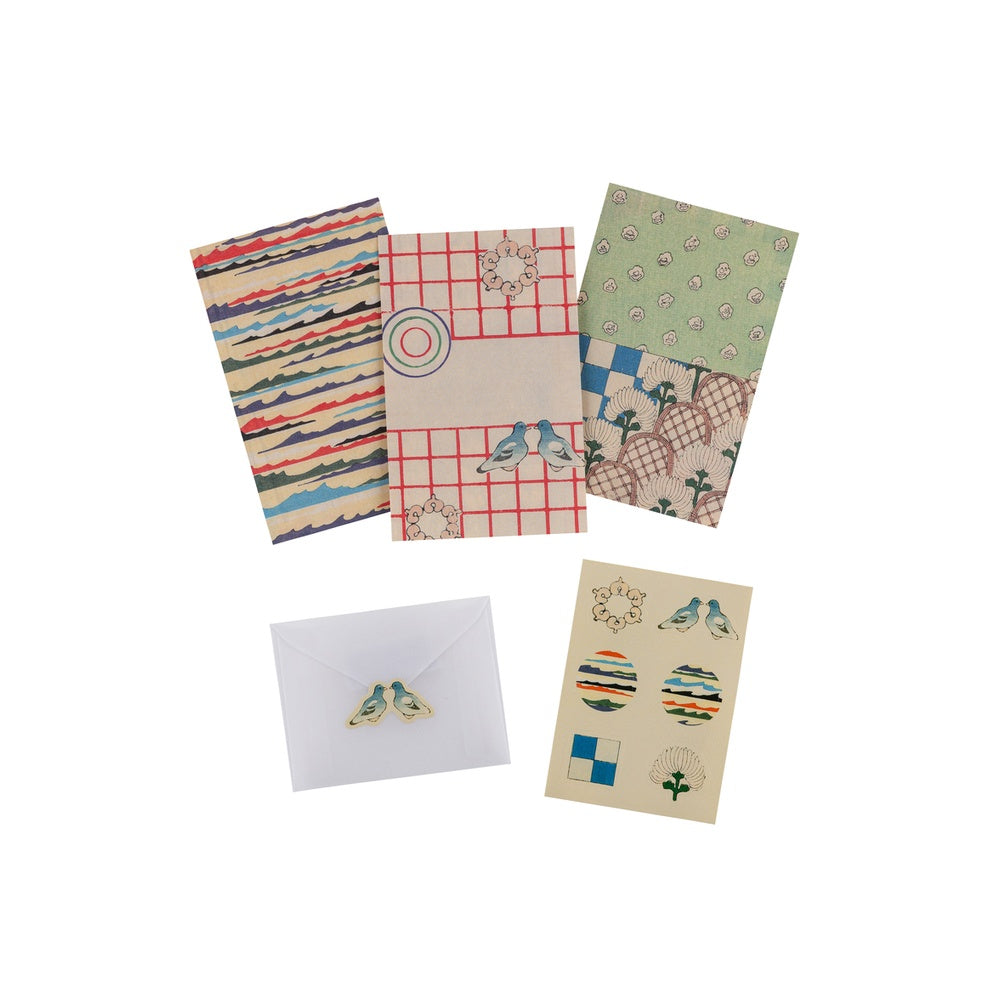 Unsodo Bijutsukai Mini Letter Set · Hobonichi