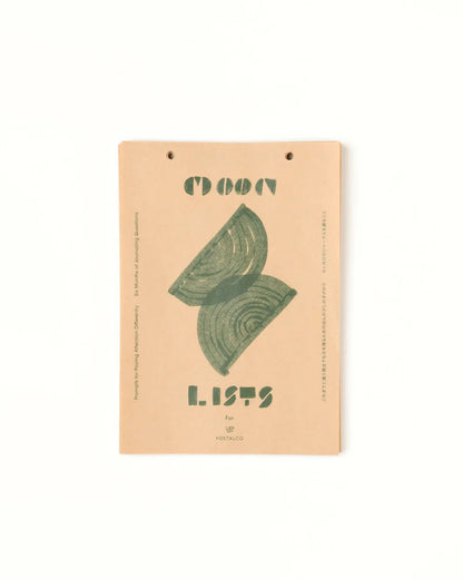 Moon Lists for A5 Snap Pad ・PostalCo