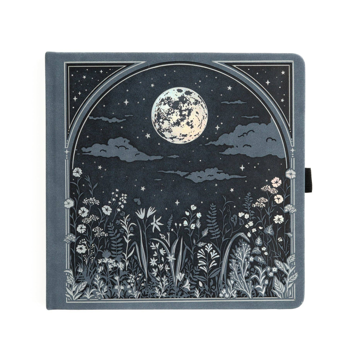 Moonlit Garden A5 Dot Grid Notebook · Archer & Olive