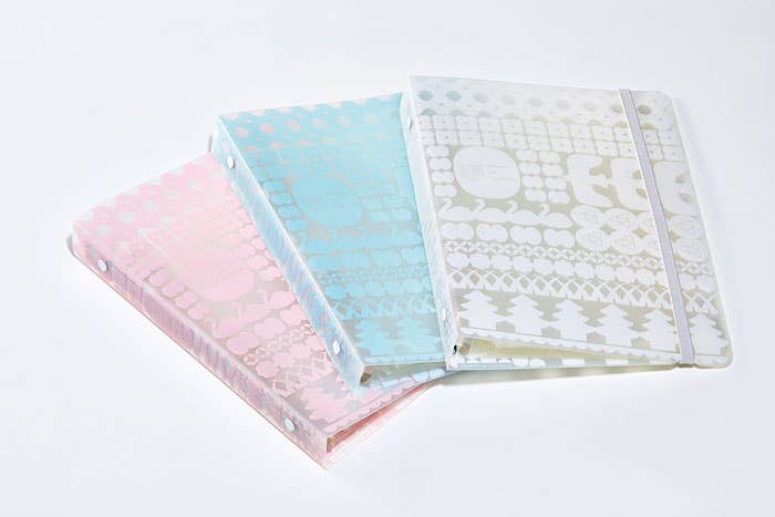 Pink OTONA Sticker Collection Binder · King Jim