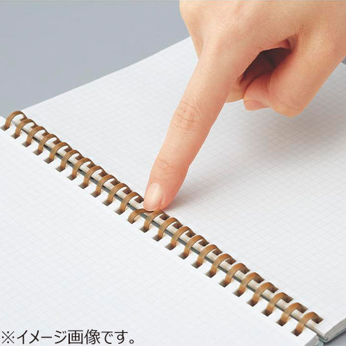 A5 Sooofa 4mm Grid Soft Ring Notebook · Kokuyo
