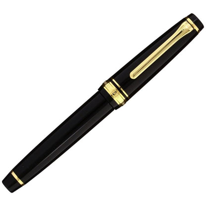 Sailor Pro Gear Slim Black with Gold Trim《Medium Fine》