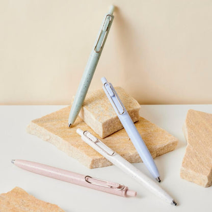 uni One F Gel Pen Earth Texture Colors