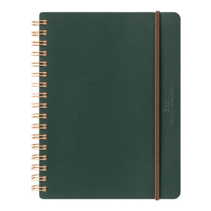Dark Green Grain B6 Notebook · Midori