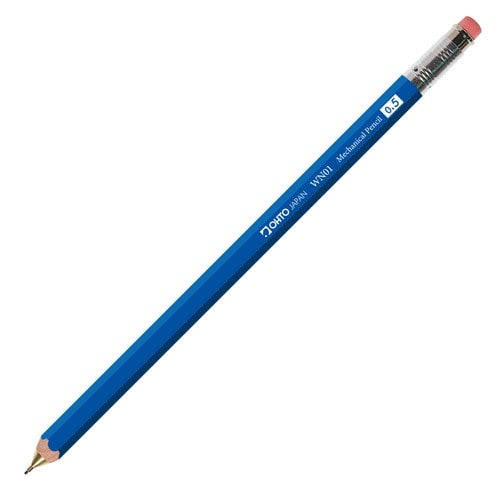 OHTO Blue Wooden Mechanical Pencil《0.5mm》
