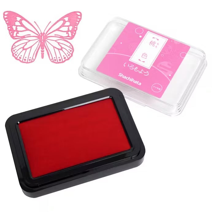 Peach · Shachihata Iromoyo Oil-Based Ink Pad