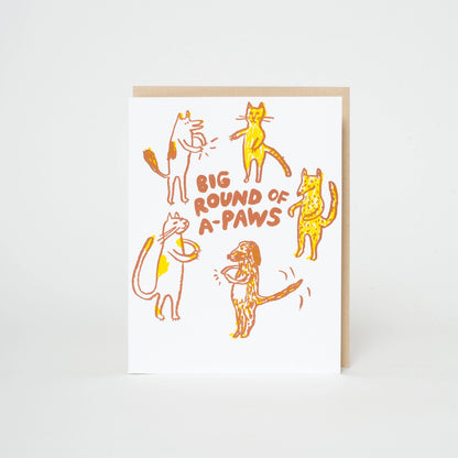 Paw Congrats Card · Egg Press