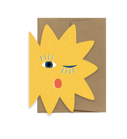 Star Blink Die Cut Card · Isatopia