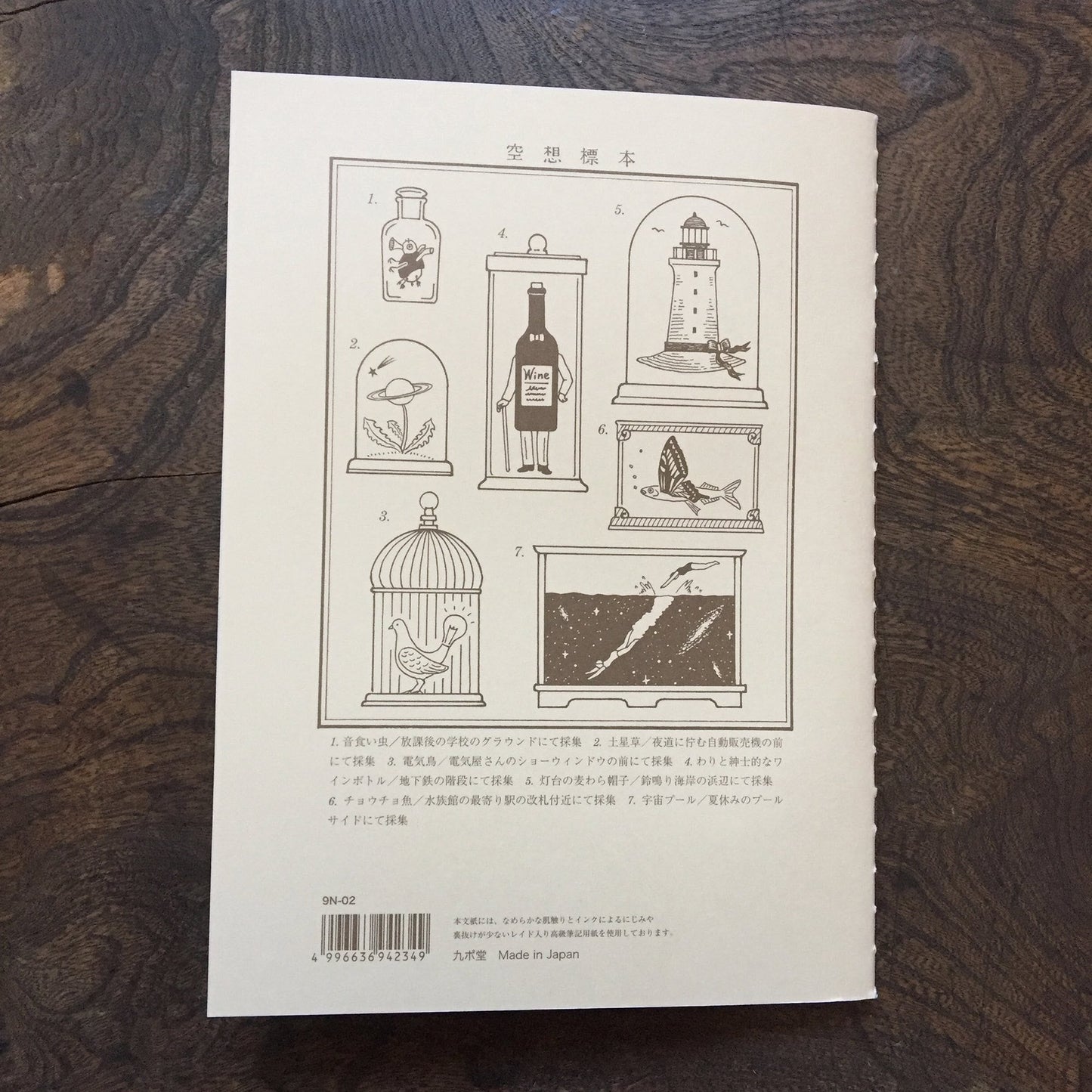 Brown Fantasy Collection Notebook · Kyupodo