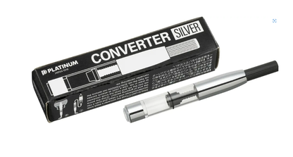 Fountain Pen Converter in Silver · Platinum