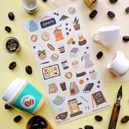 Cafe Joy Sticker Sheet · STICKII