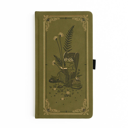 Literary Frog Dot Grid Notebook · Archer & Olive