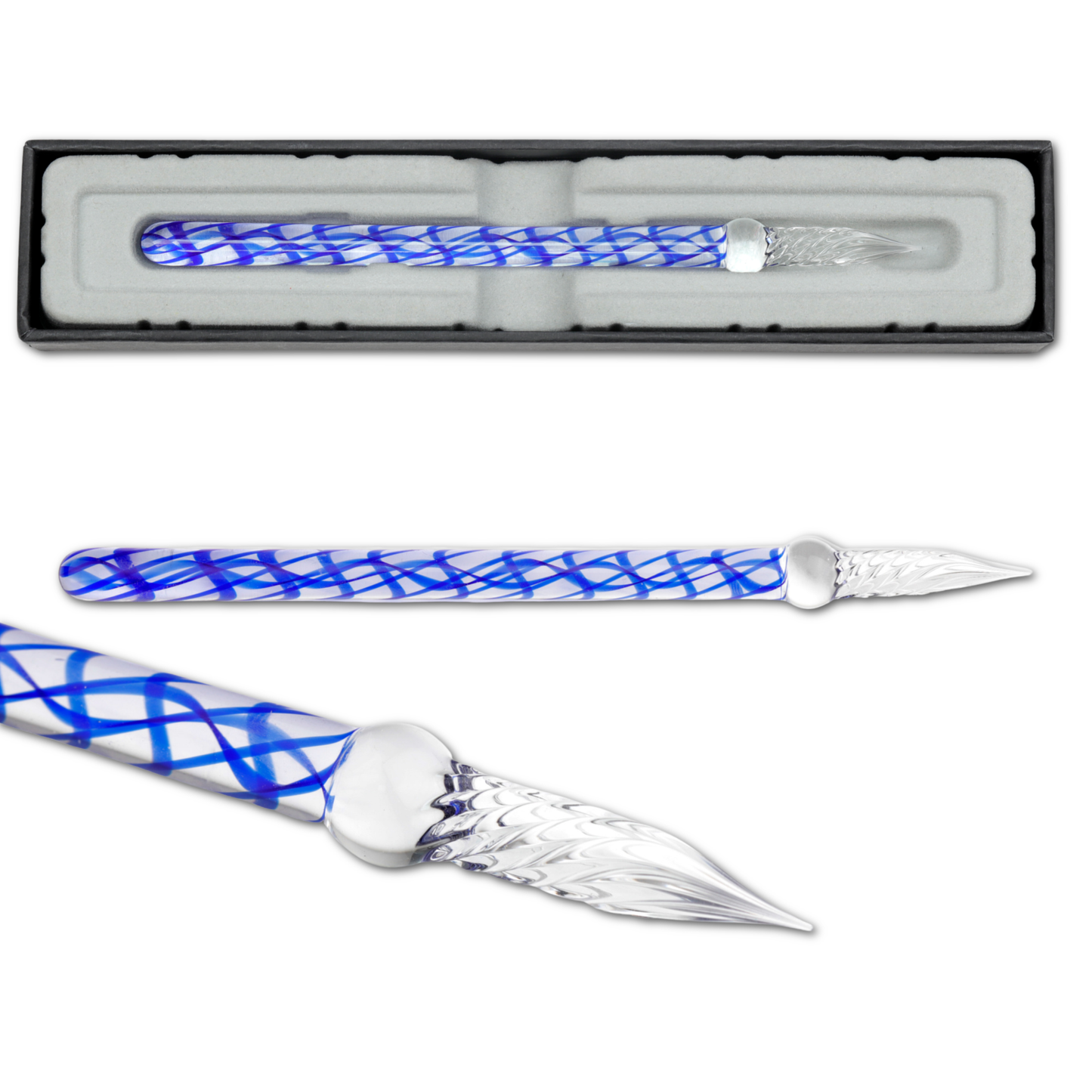 Herbin Swirl Glass Dip Pens